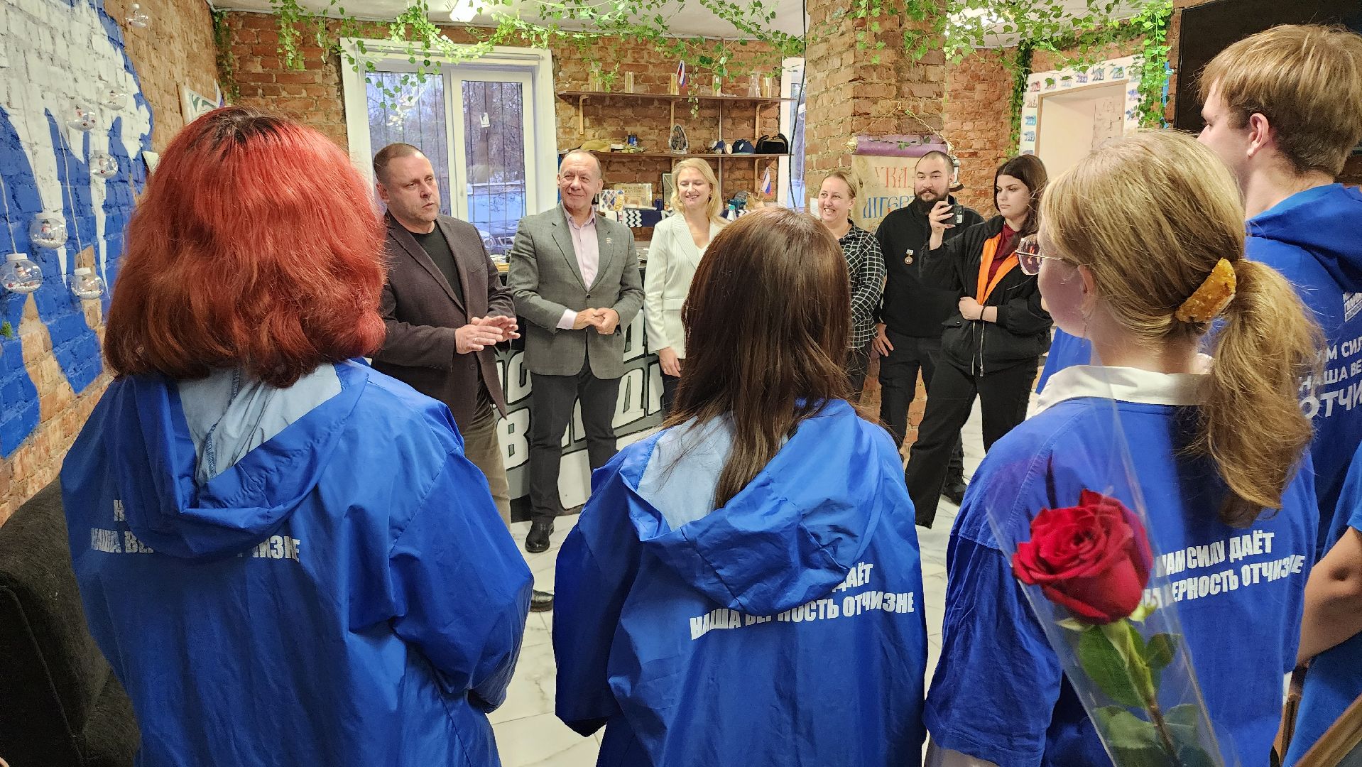 кашира, молодая гвардия, волонтеры, юбилей, добрые дела,