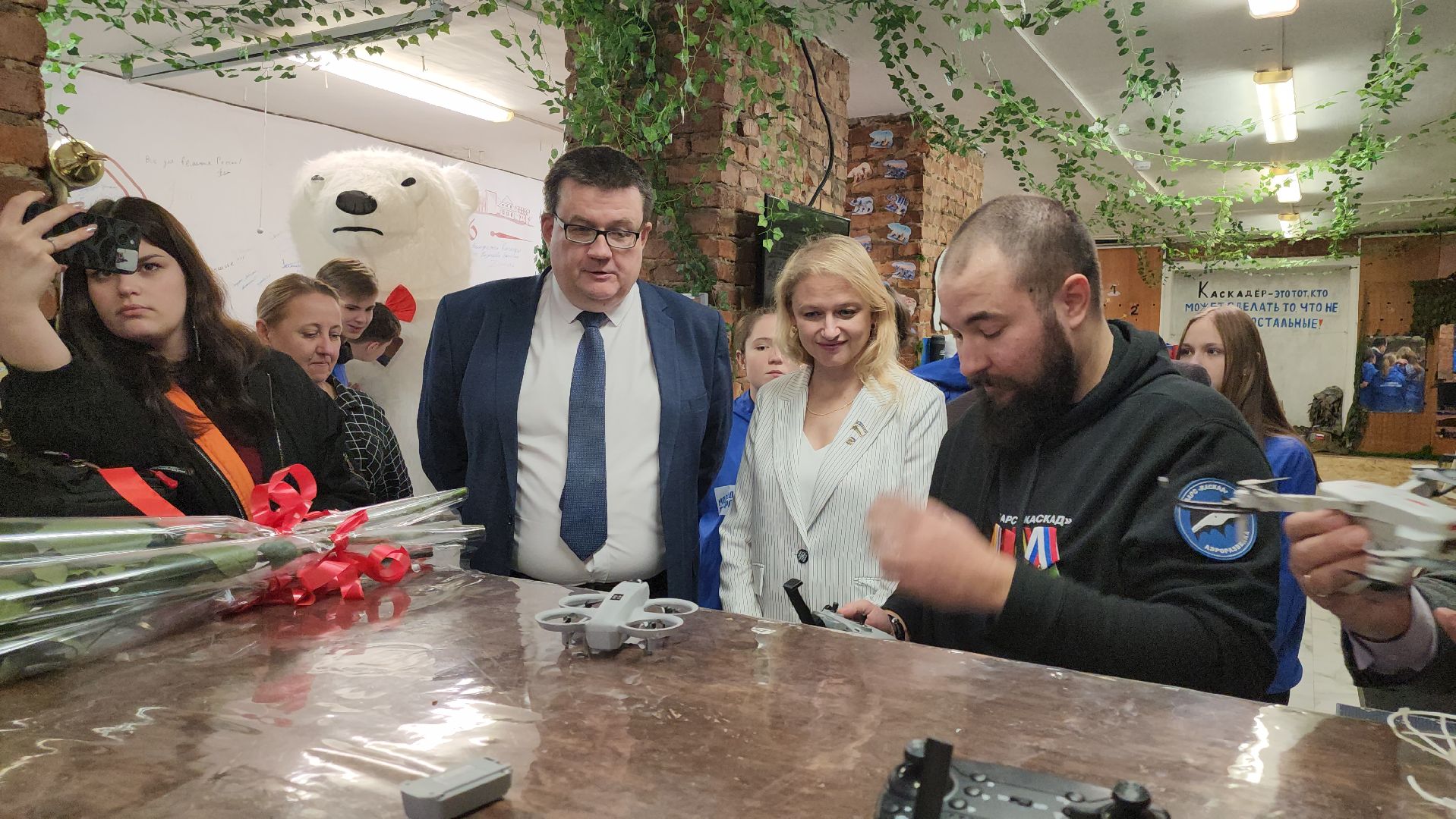 кашира, молодая гвардия, волонтеры, юбилей, добрые дела,