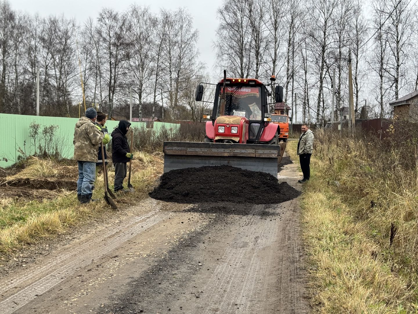 шаховская, ямочный ремон, дороги,