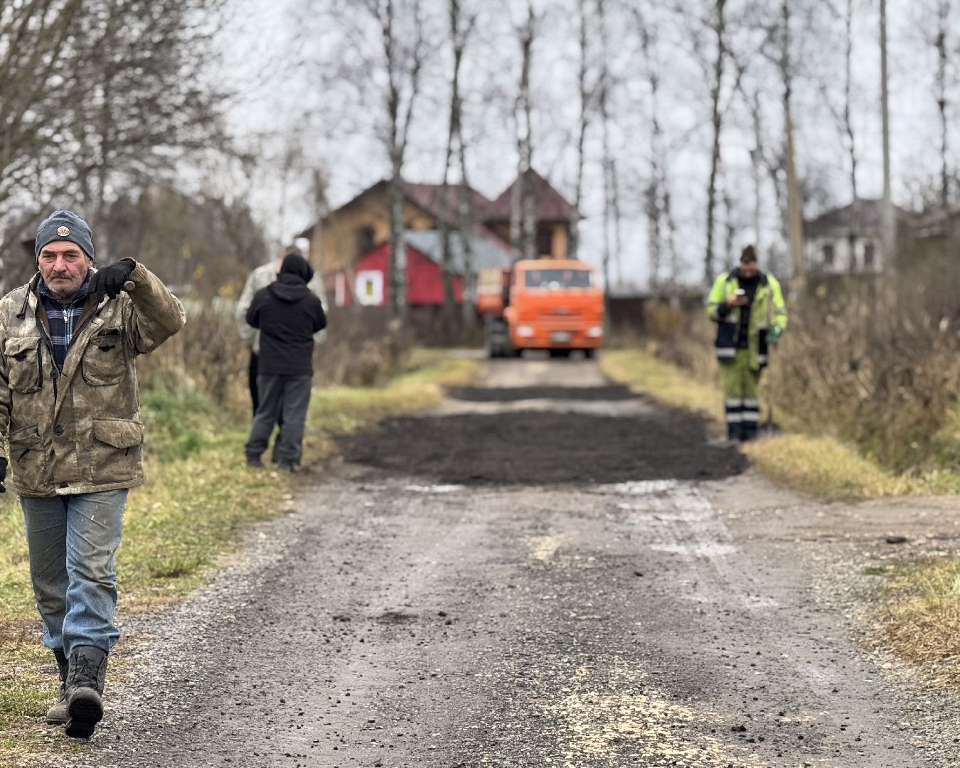 шаховская, ямочный ремон, дороги,