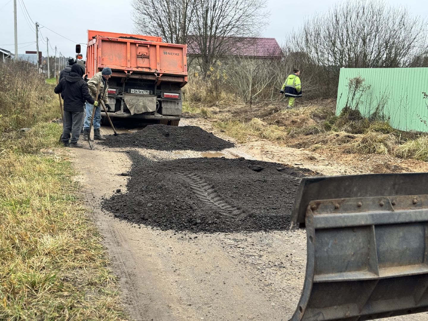 шаховская, ямочный ремон, дороги,