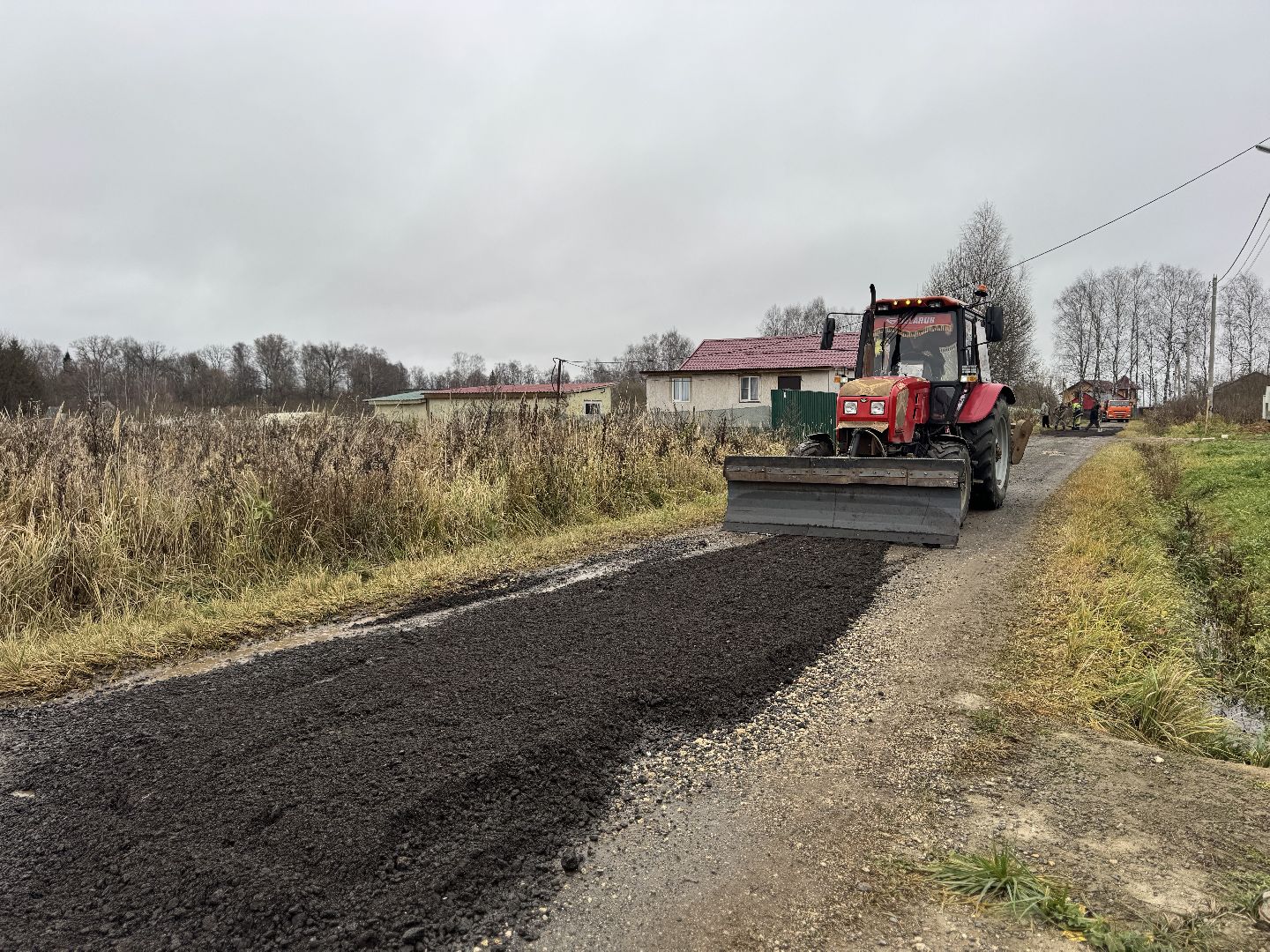 шаховская, ямочный ремон, дороги,