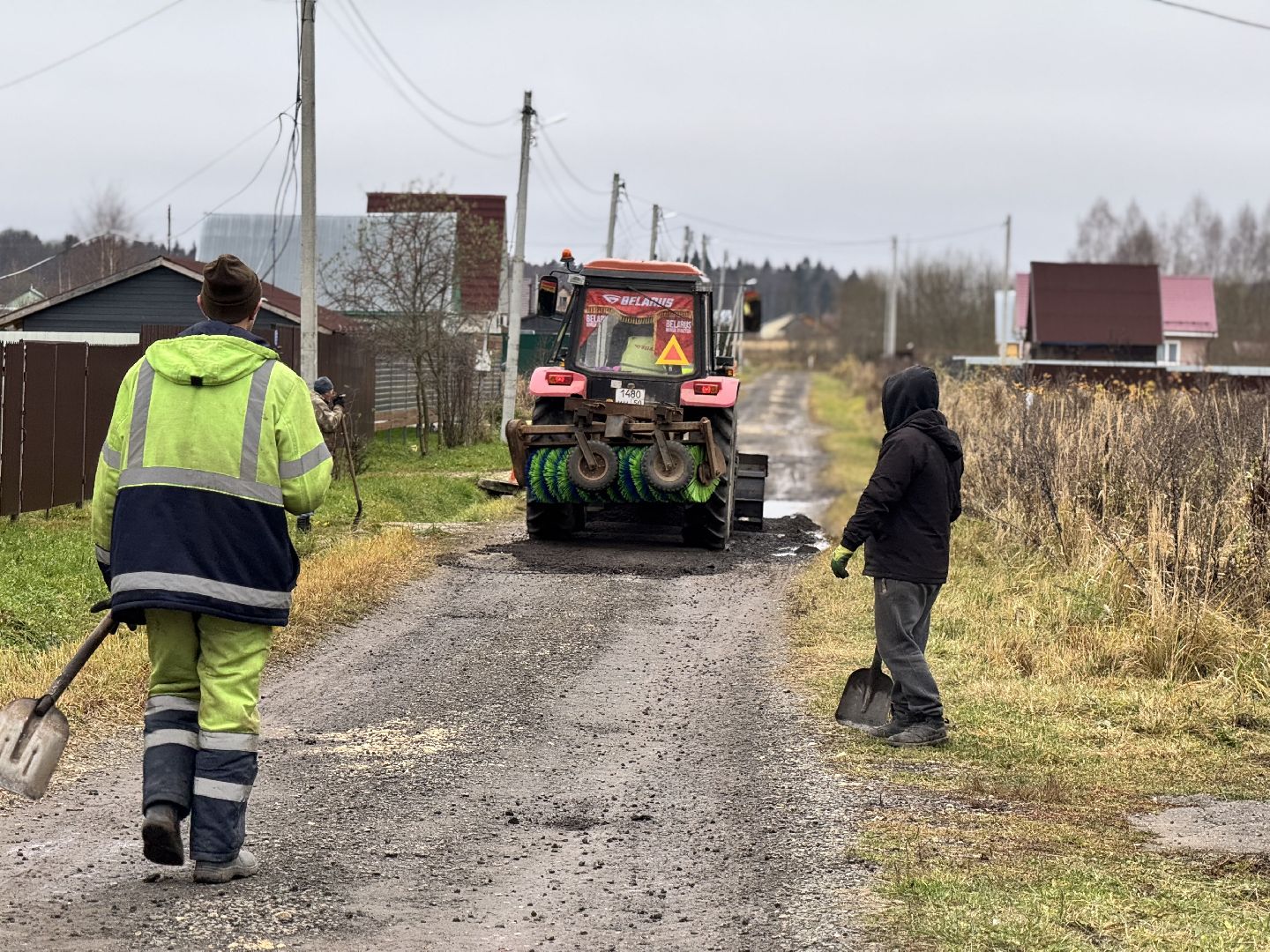 шаховская, ямочный ремон, дороги,