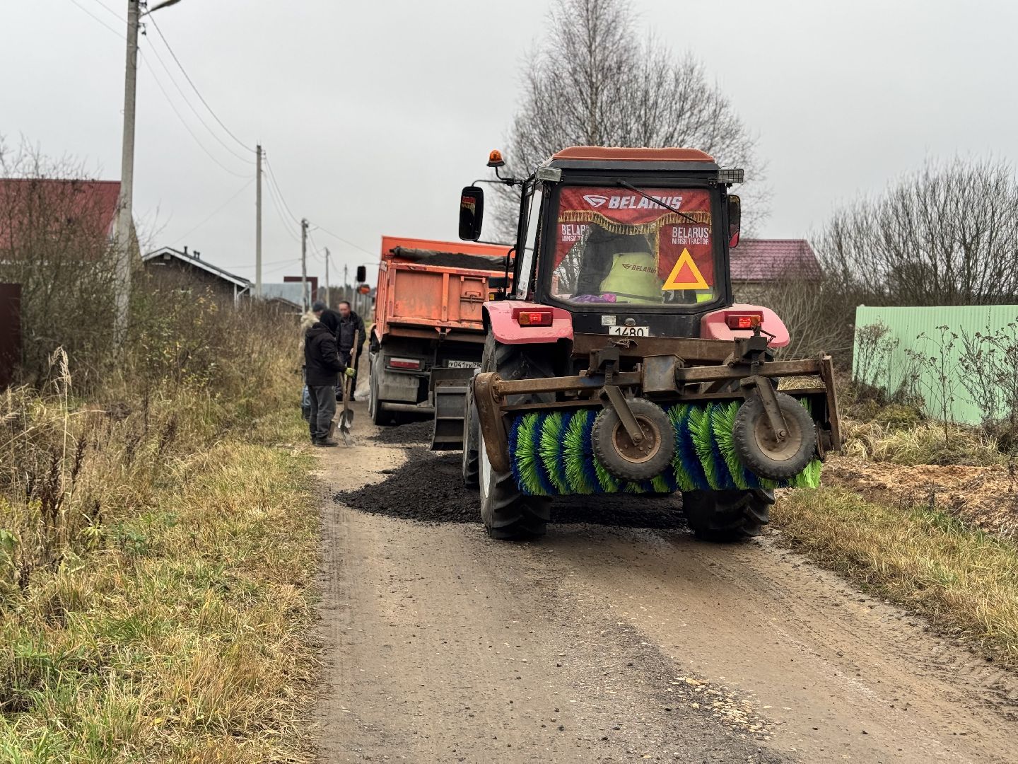 шаховская, ямочный ремон, дороги,