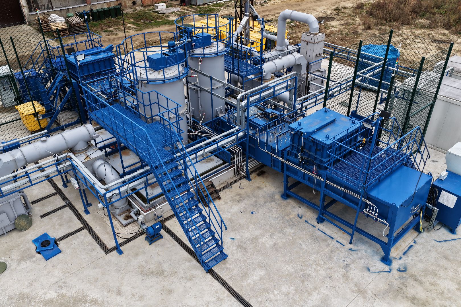 видео с коптера, обезвреживание опасных медицинских отходов , кластер для обезвреживания отходов в воскресенске,