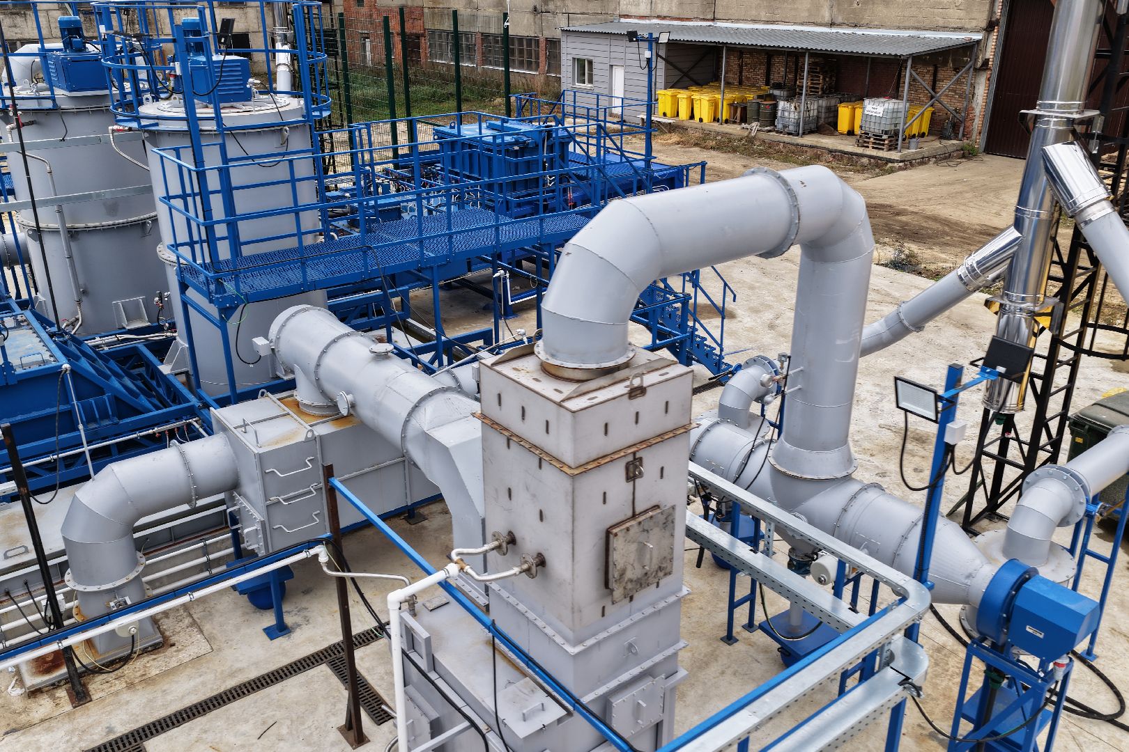 видео с коптера, обезвреживание опасных медицинских отходов , кластер для обезвреживания отходов в воскресенске,