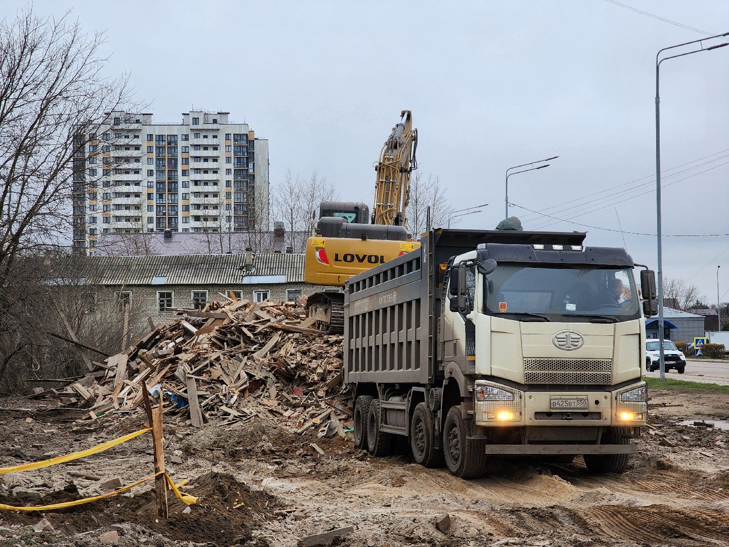 аварийный дом, снос аварийного дома, переселение из аварийного жилья, старая купавна, богородский городской округ,