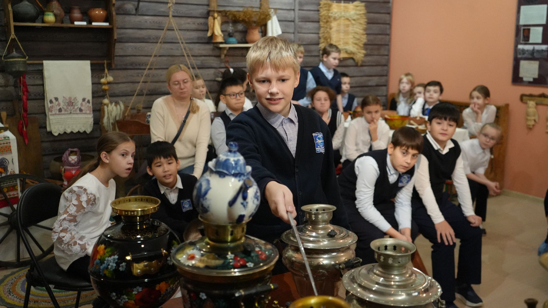 самовар, экскурсия,