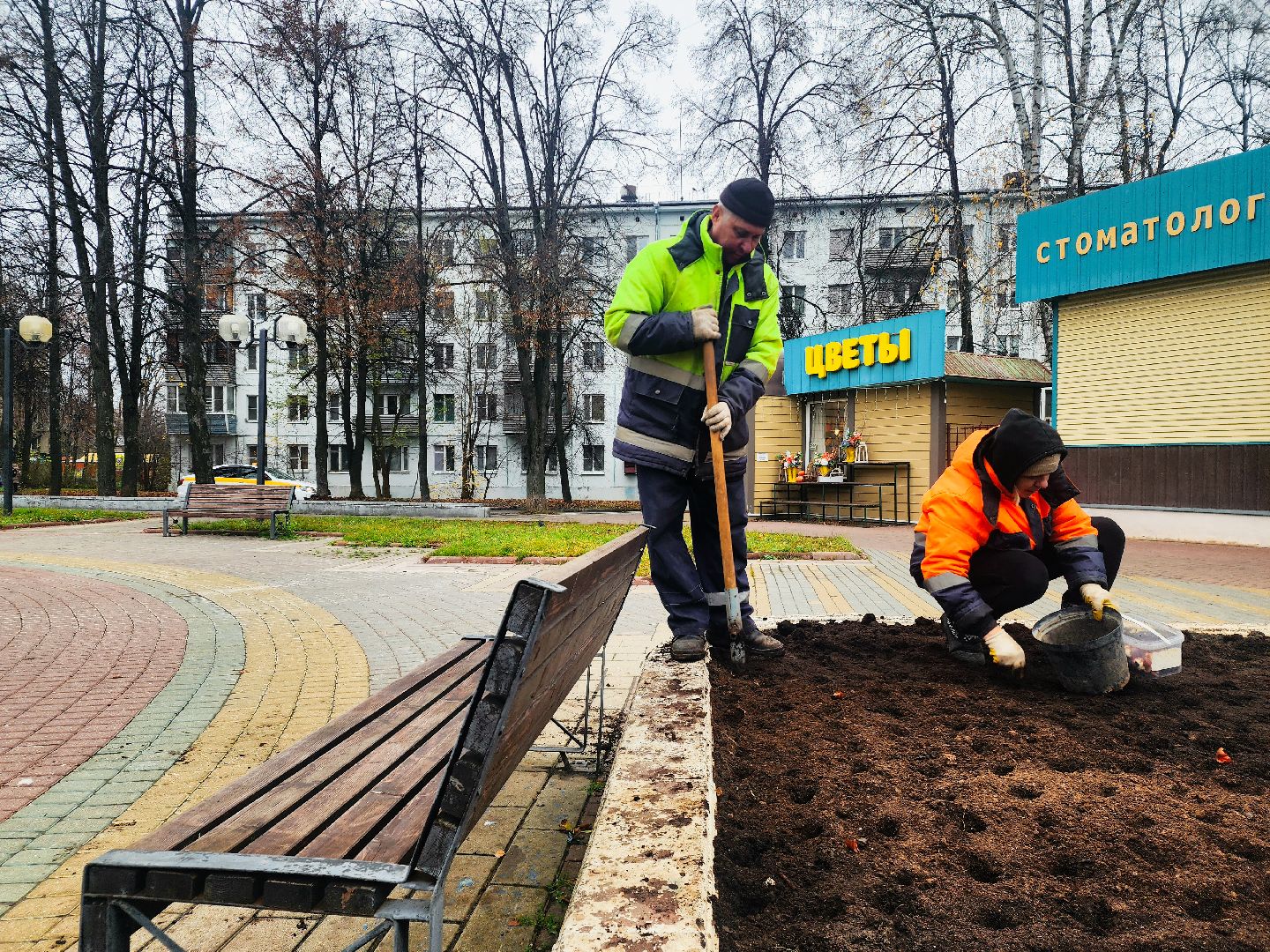 пущино, серпухов, цветники,