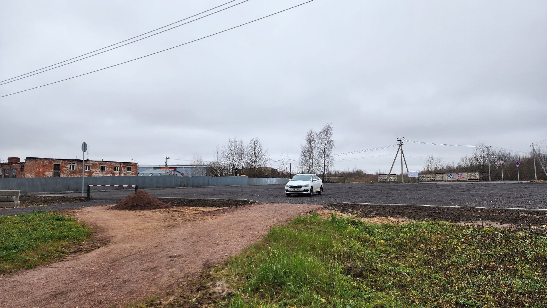 клин, лесопарк , талицкий лес , парковка,