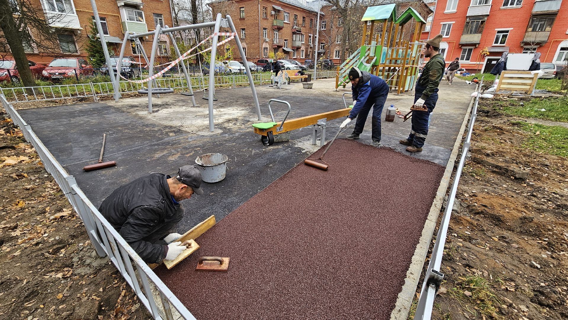 долгопрудный, детская  площадка,