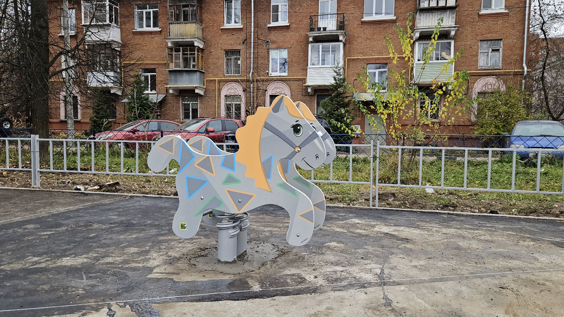 долгопрудный, детская  площадка,