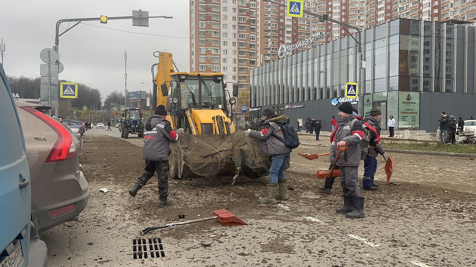 красногорск, чп, демонтаж, снежком,