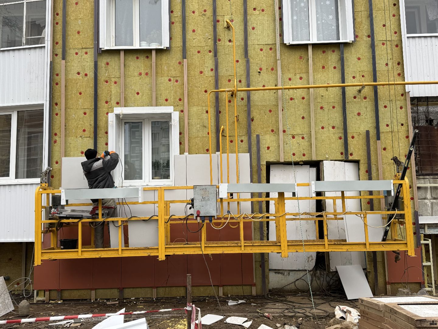 Сергиев Посад, Дружба поколений, ремонт фасадов ,