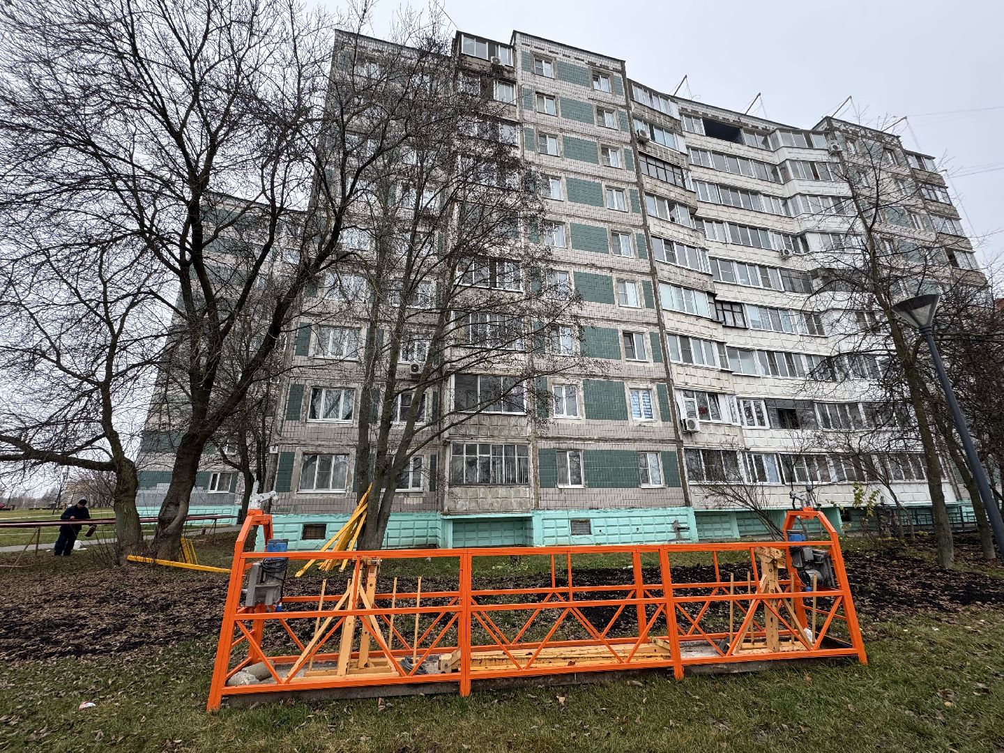 Сергиев Посад, Дружба поколений, ремонт фасадов ,