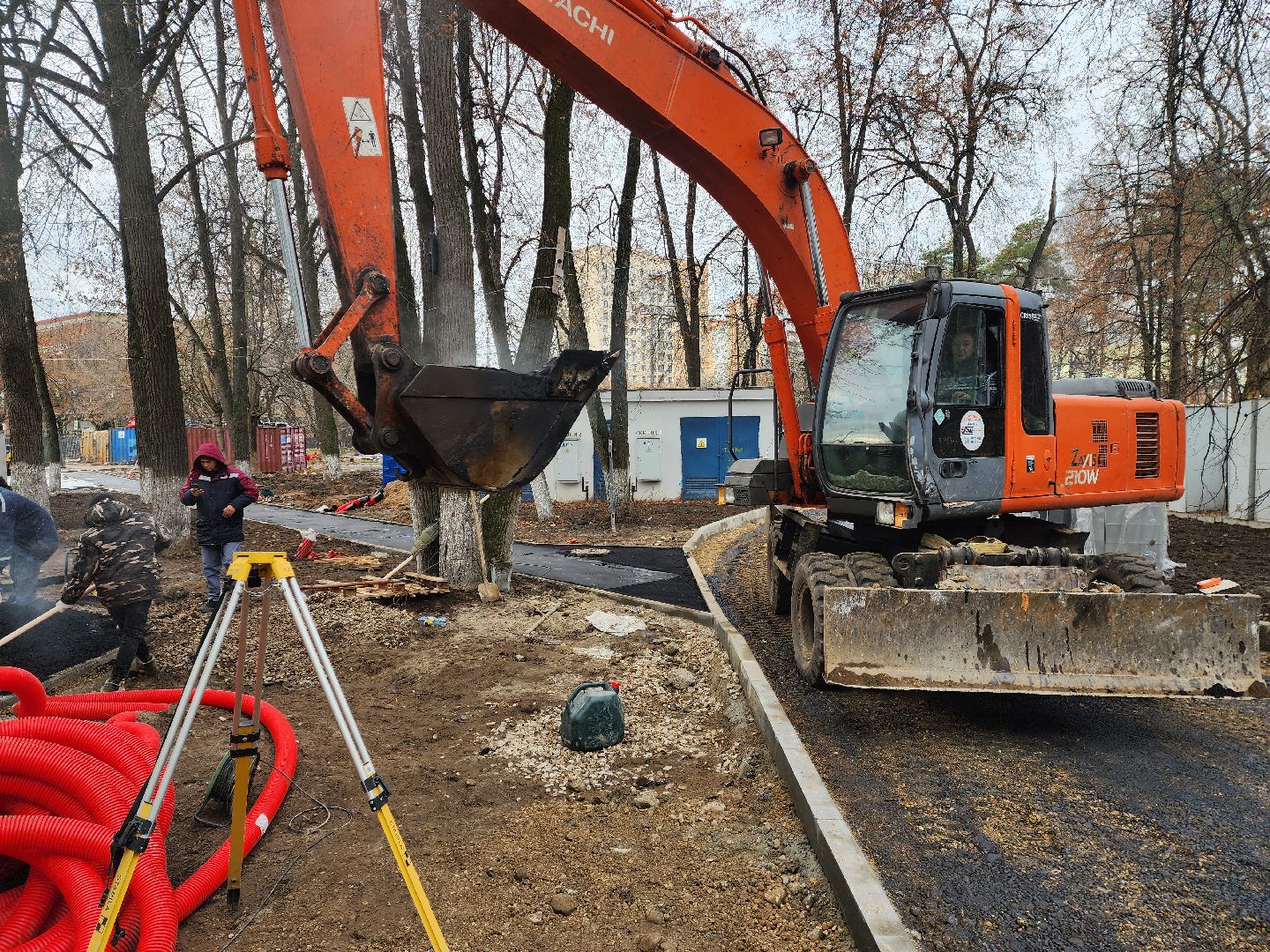 раменское, строительство, капитальный ремонт терапевтического корпуса раменской больницы, благоустройство прилегающей территории ,