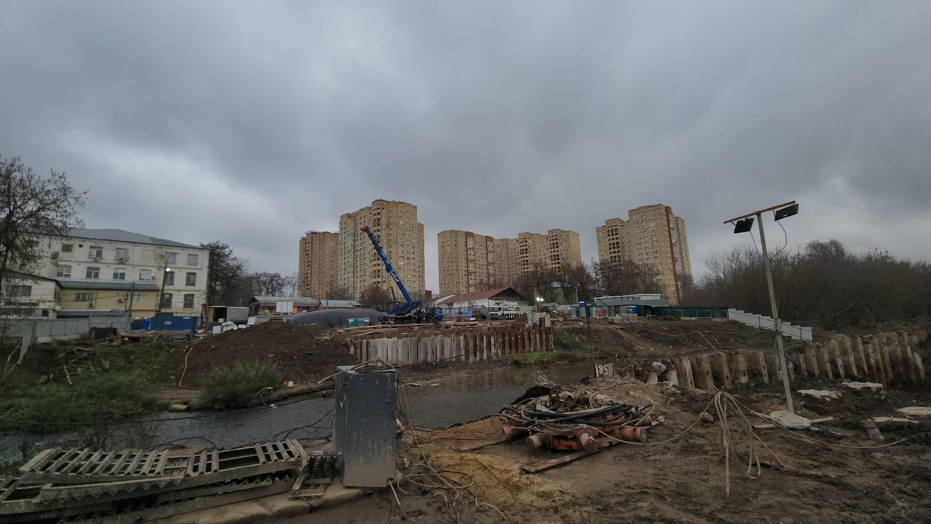 мытищи,  реконструкция моста,