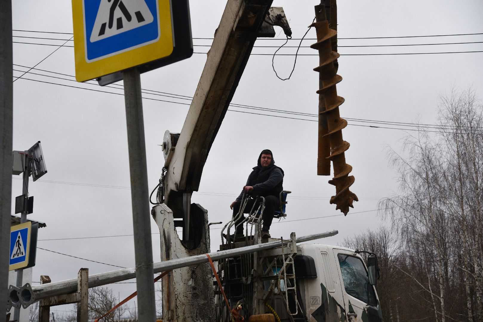 лотошино, благоустройство, проекционные пешеходные переходы, безопасность в городе,