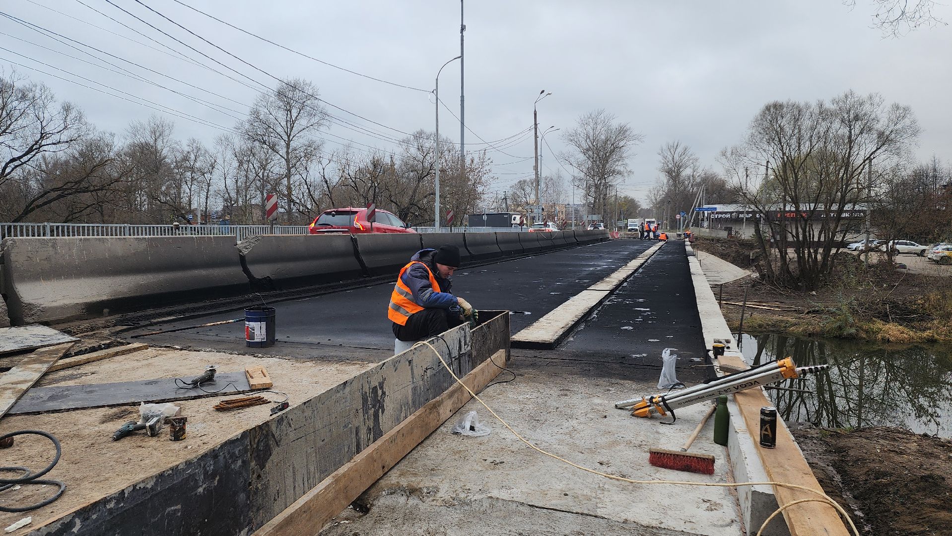 мост, ремонт, капремонт, домодедово, подмосковье,