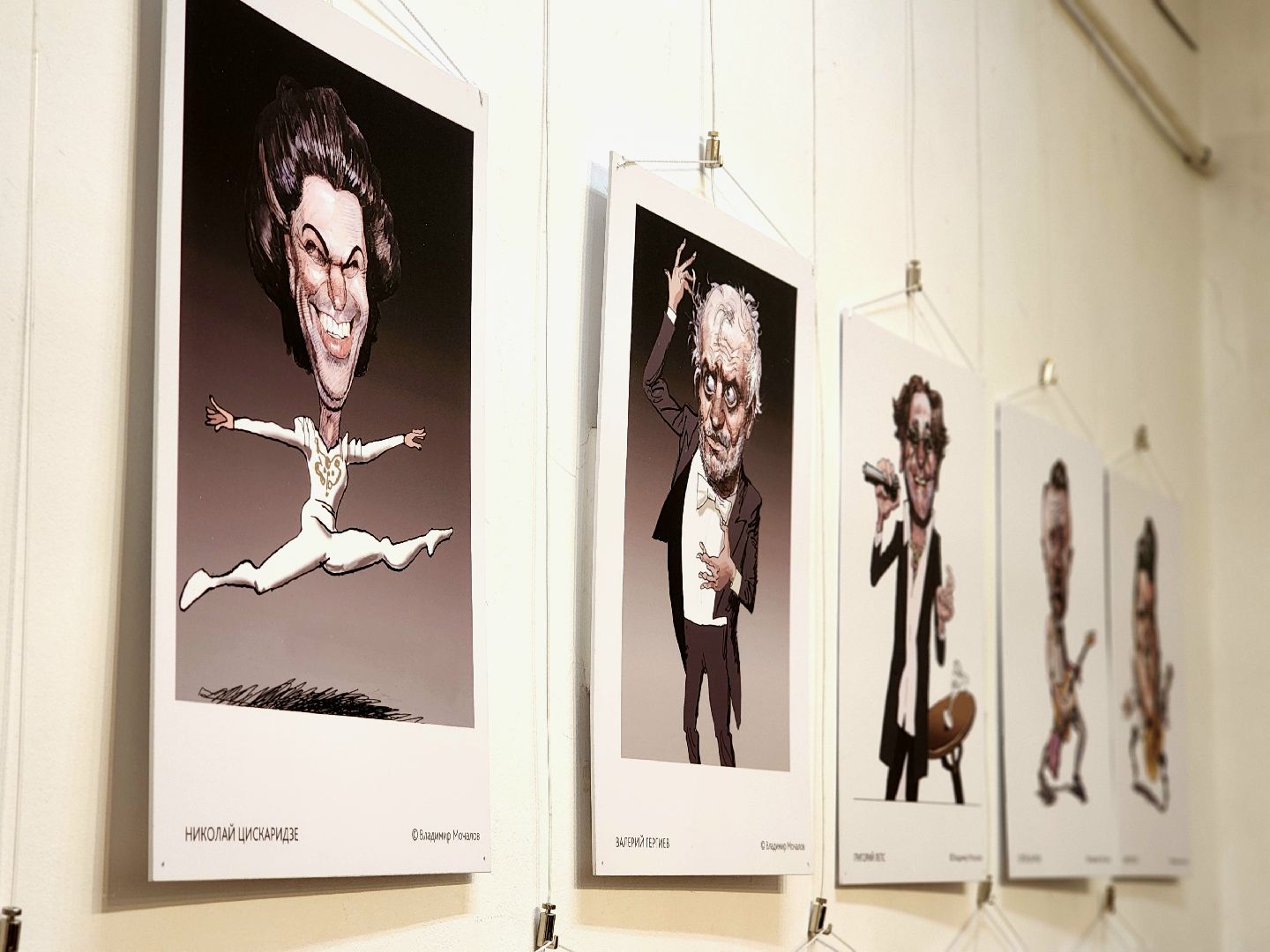 выставка, художник, владимир мочалов, карикатура , открытие,