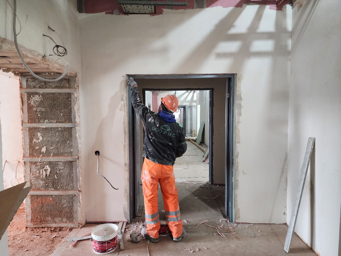 раменское, строительство, капитальный ремонт терапевтического корпуса раменской больницы, внутренняя отделка помещений,