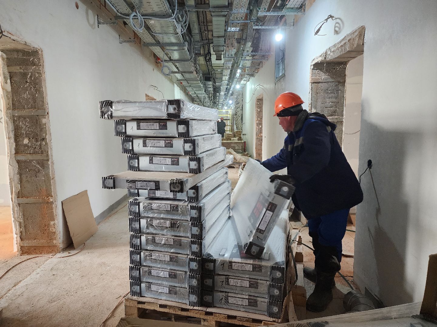 раменское, строительство, капитальный ремонт терапевтического корпуса раменской больницы, внутренняя отделка помещений,