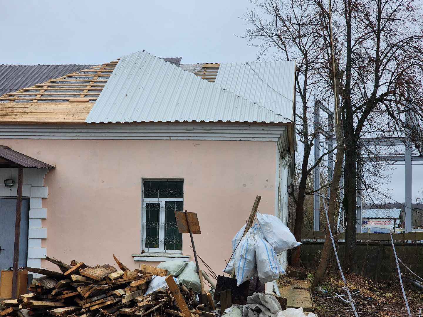 сергиев посад, сергиево-посадский городской округ, сергиево-посадская районная больница, деревня жучки, амбулатория, ремонт кровли, ремонт крыши,здравоохранение московской области,