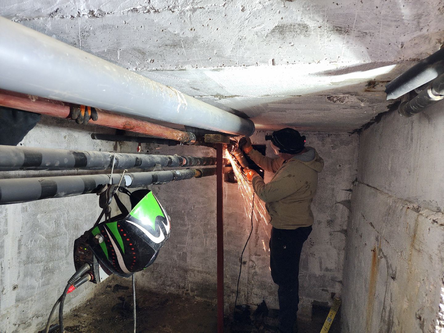 сергиев посад, сергиево-посадский городской округ, жкх, ук посадское обслуживание домов, управляющая компания, ремонт тепловых сетей, ремонт труб отопления,