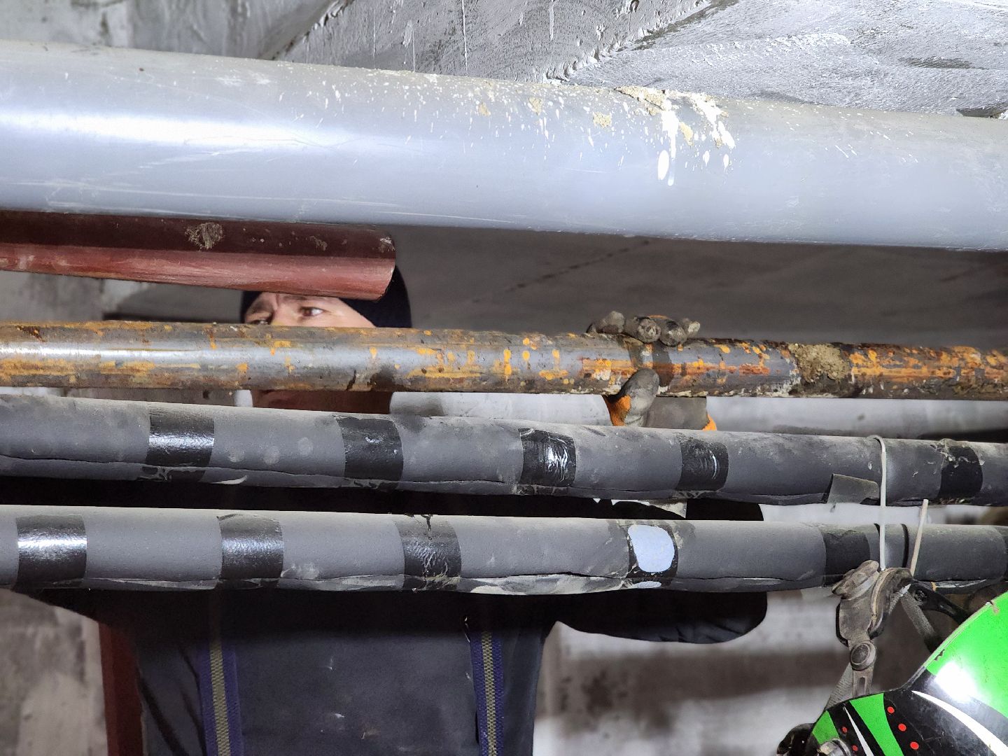 сергиев посад, сергиево-посадский городской округ, жкх, ук посадское обслуживание домов, управляющая компания, ремонт тепловых сетей, ремонт труб отопления,