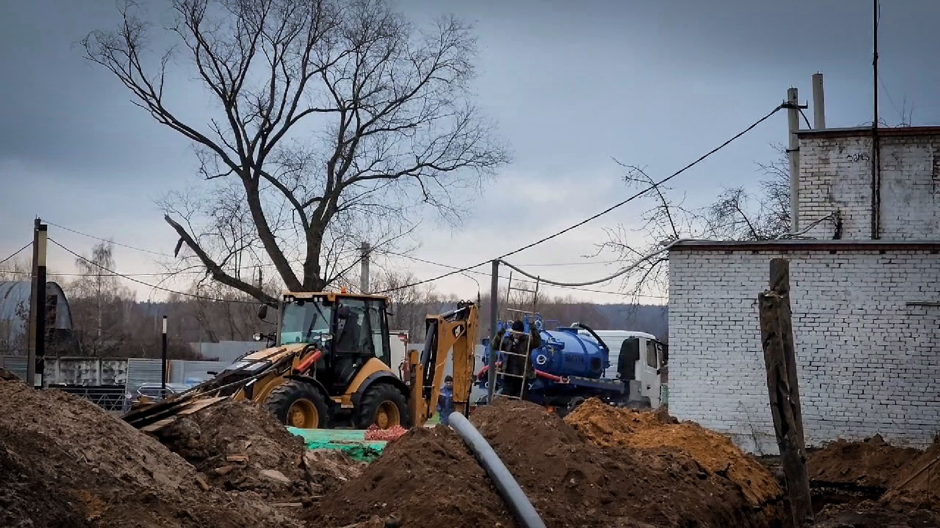 бронницы, строительство теплосетей в бронницах, жкх в бронницах, новые теплосети в бронницах,