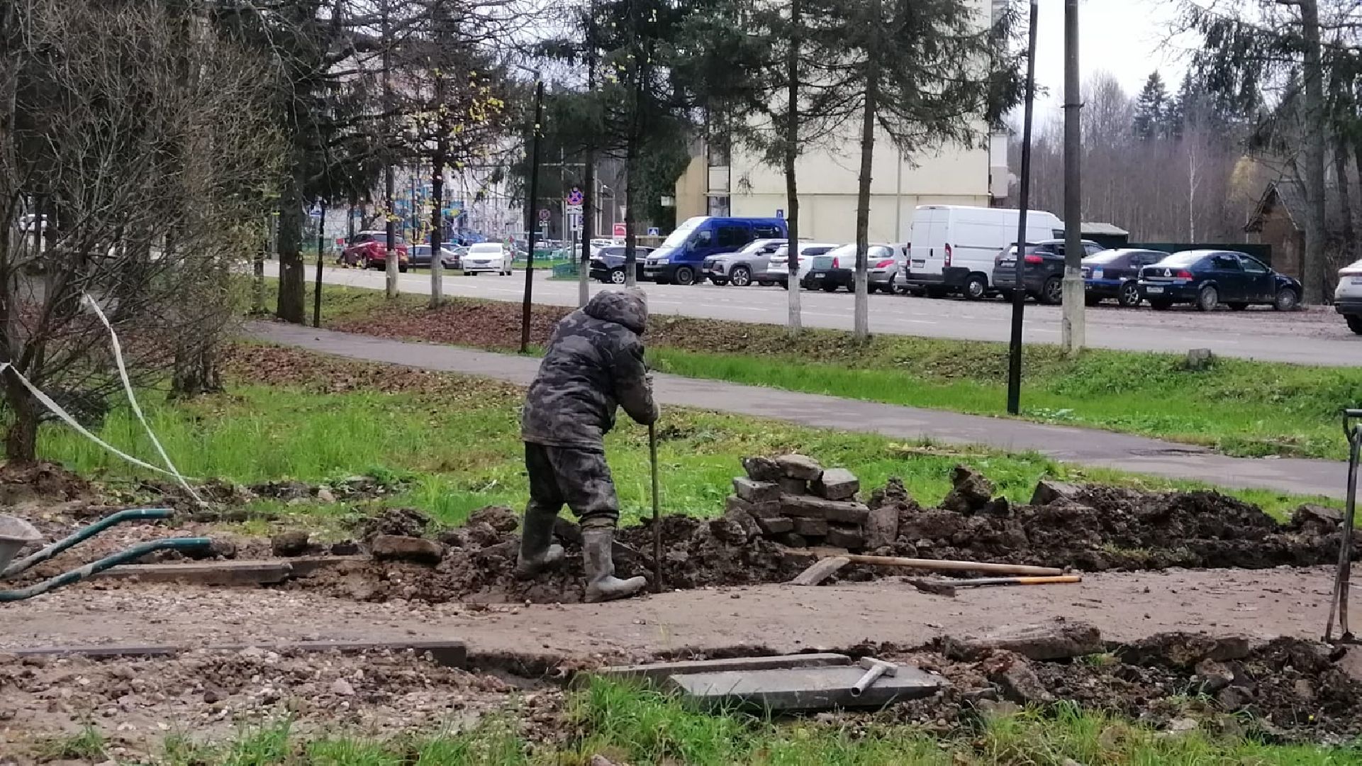 городской округ восход, благоустройство, тротуар, пешеходная дорожка,