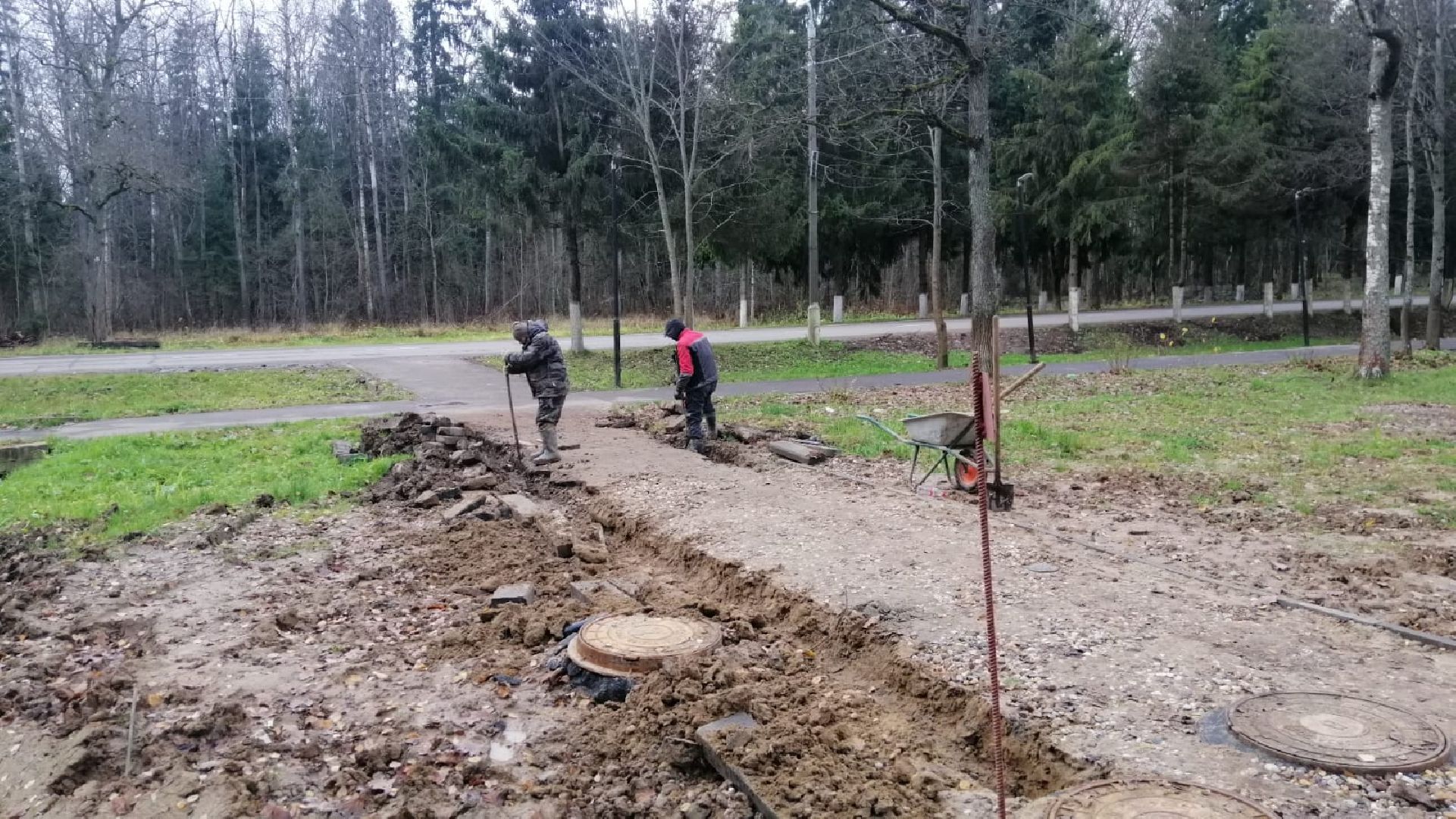 городской округ восход, благоустройство, тротуар, пешеходная дорожка,