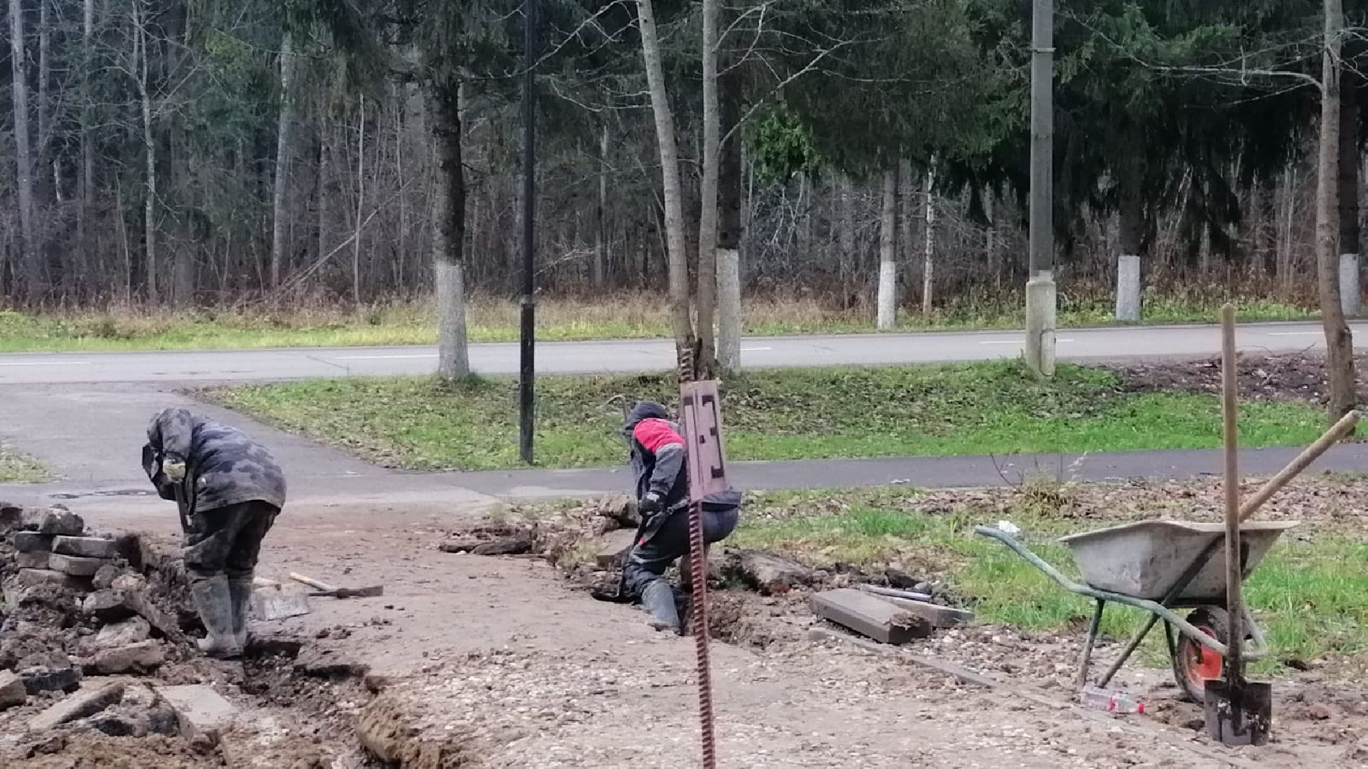 городской округ восход, благоустройство, тротуар, пешеходная дорожка,