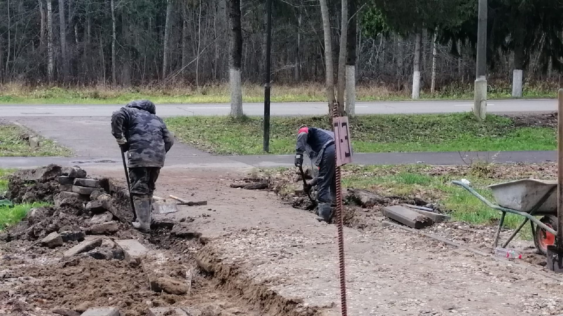 городской округ восход, благоустройство, тротуар, пешеходная дорожка,