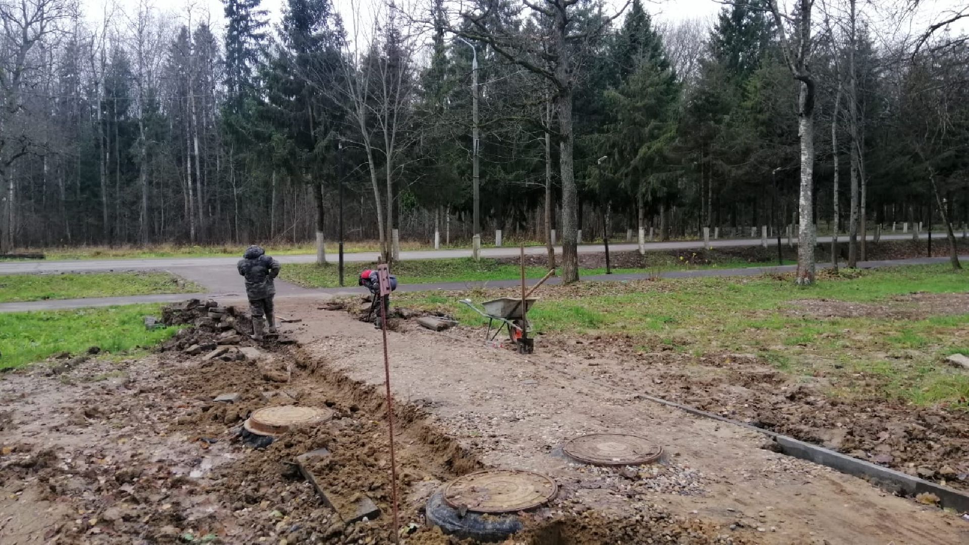 городской округ восход, благоустройство, тротуар, пешеходная дорожка,