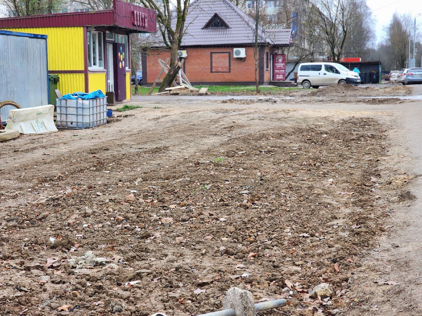 сергиев посад, сергиево-посадский городской округ, хотьково, улица михеенко, благоустройство, площадь хотьково, замена коллектора, озеленение,общественный совет,