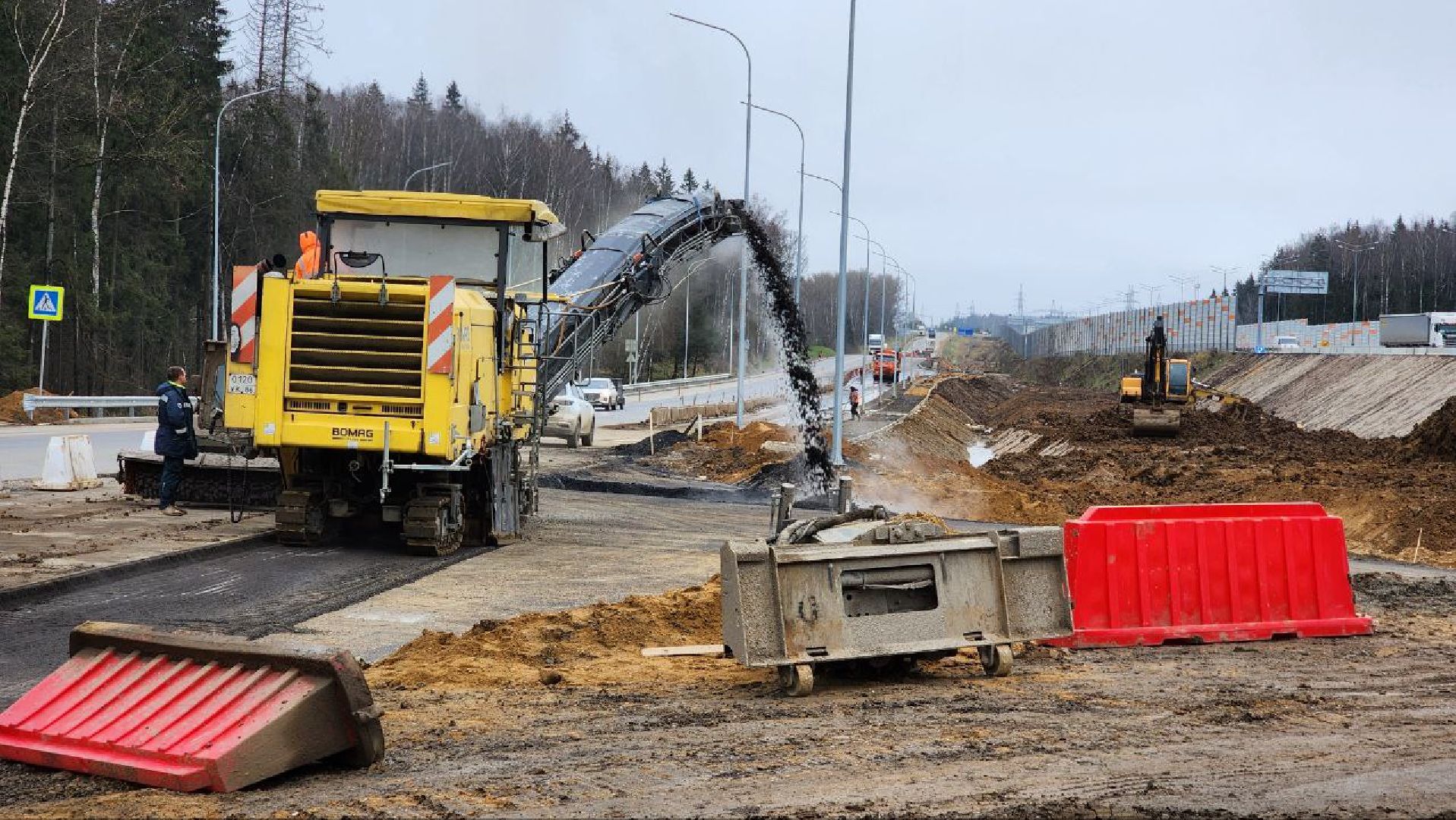 Дмитров, ЦКАД, Развязка на Дмитровском шоссе, Автодор,