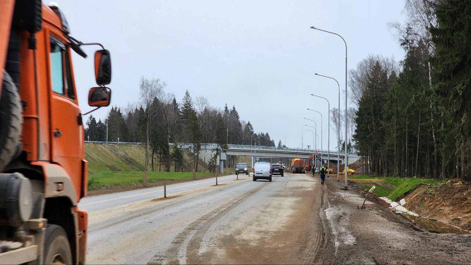 Дмитров, ЦКАД, Развязка на Дмитровском шоссе, Автодор,