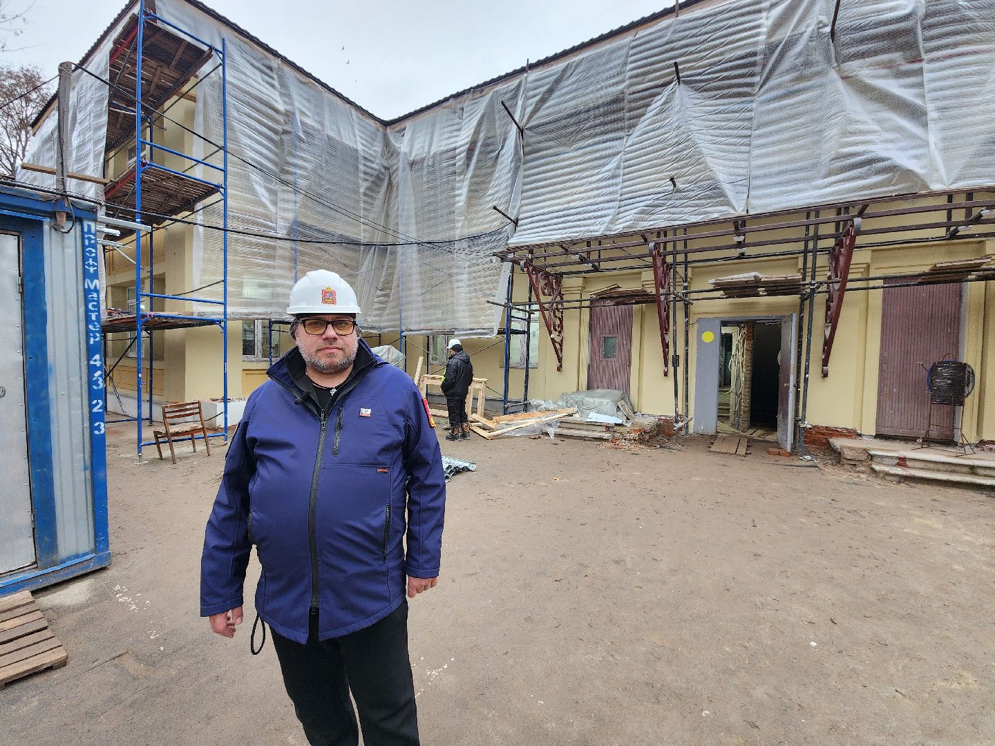 чехов, улица монтажная 8, дошкольное отделение, детский сад, гимназия 2, капитальный ремонт, реконструкция, обновление, капремонт здания, внутренняя отделка помещений, перекрытия, инженерные сети, кровля, фасад, утепление, гидроизоляция, бассейн, замена окон и дверей,госпрограмма московской области,электропроводка, индивидуальный тепловой пункт,