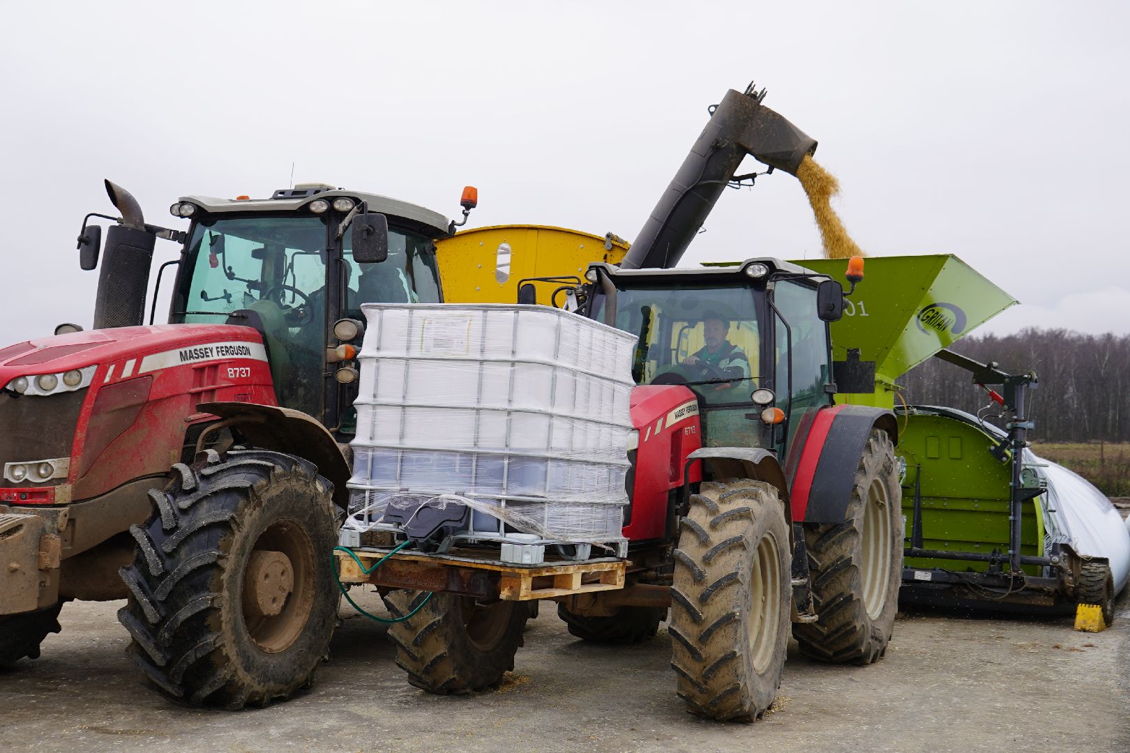 ступино, Ступинская Нива, ЭкоНива, кукуруза, сушка кукурузы,