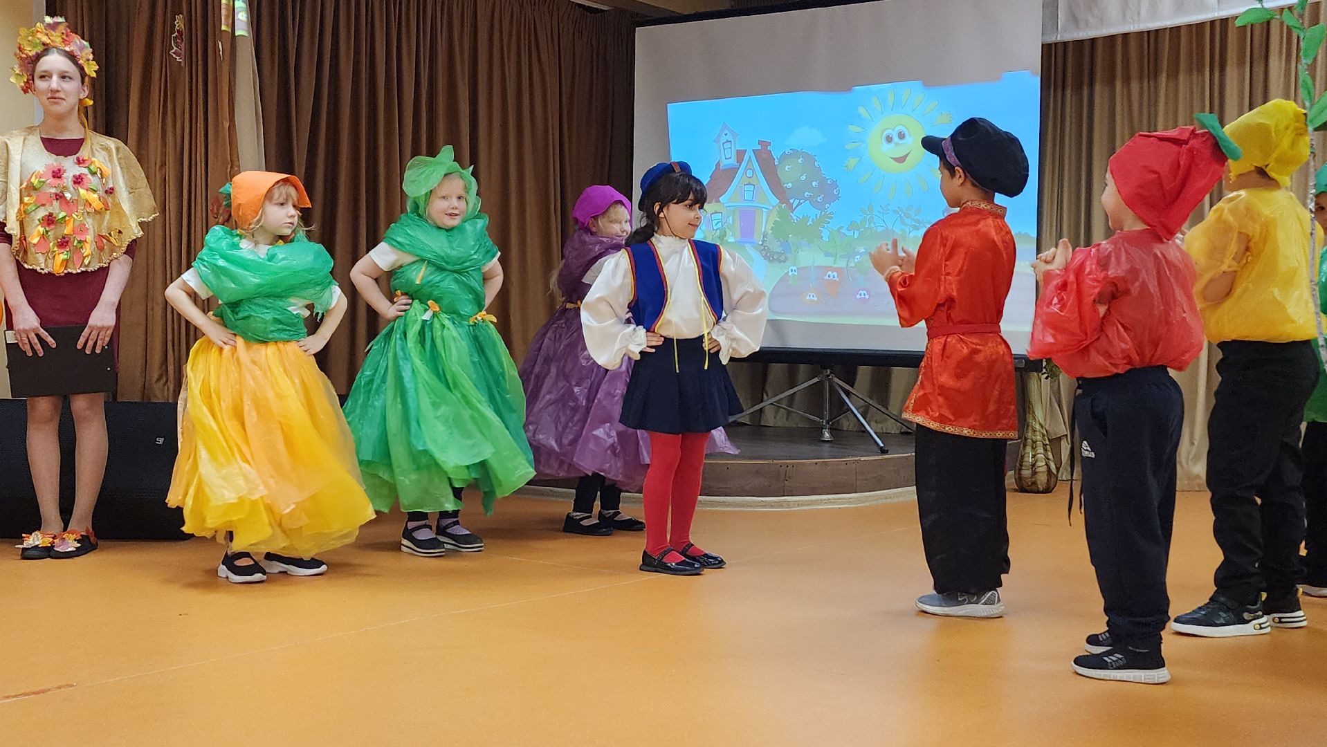 волоколамск, праздник осени, дети, школа-интернат,