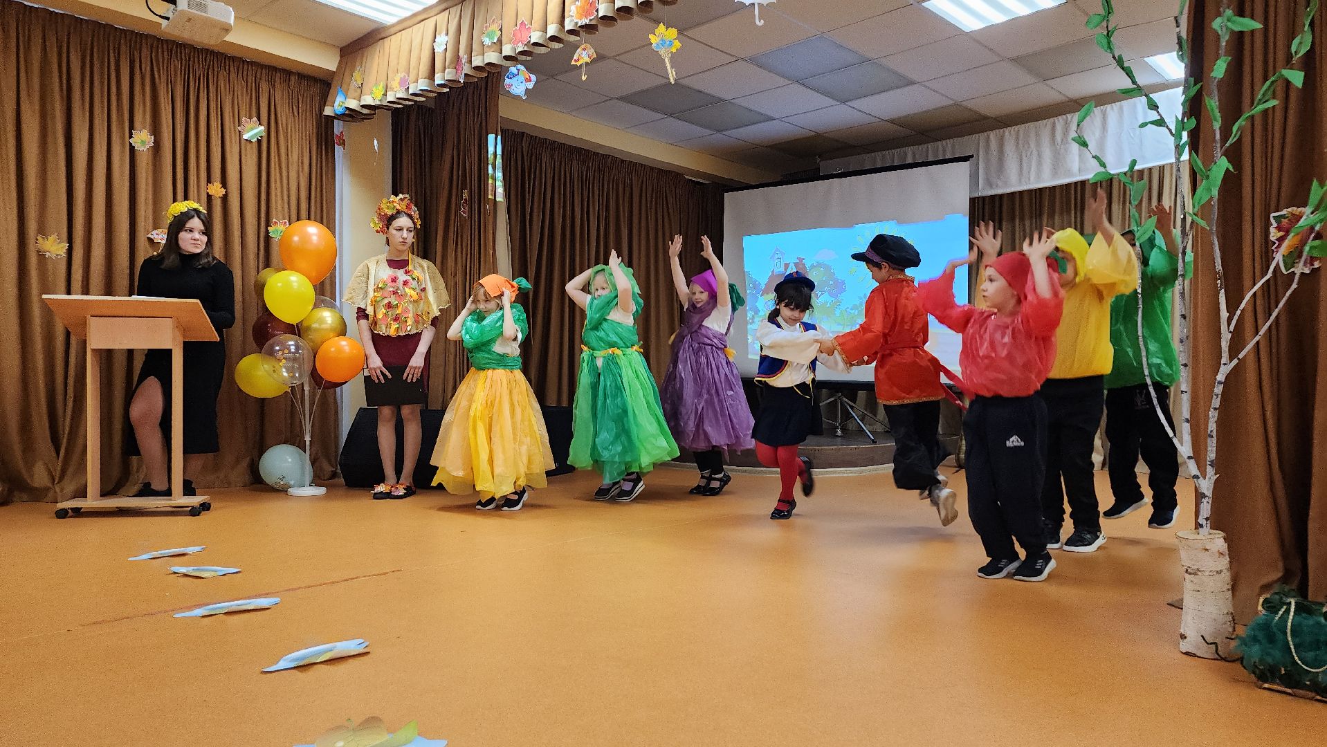 волоколамск, праздник осени, дети, школа-интернат,