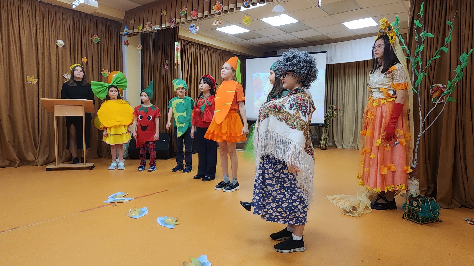 волоколамск, праздник осени, дети, школа-интернат,