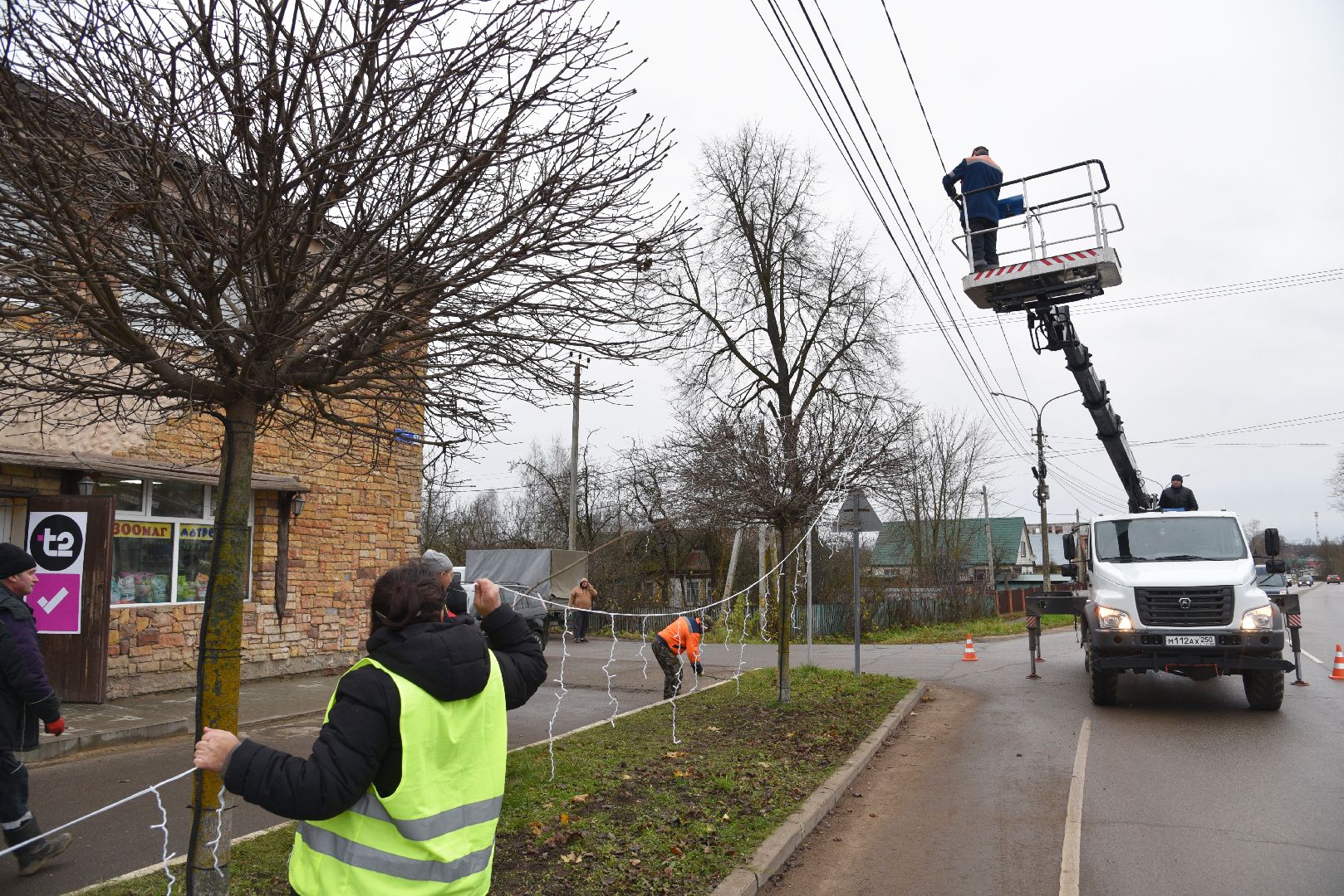 лотошино, благоустройство, новый год,