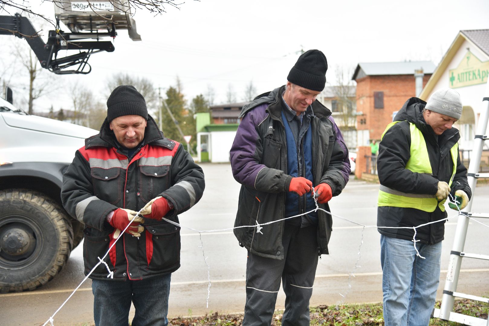 лотошино, благоустройство, новый год,