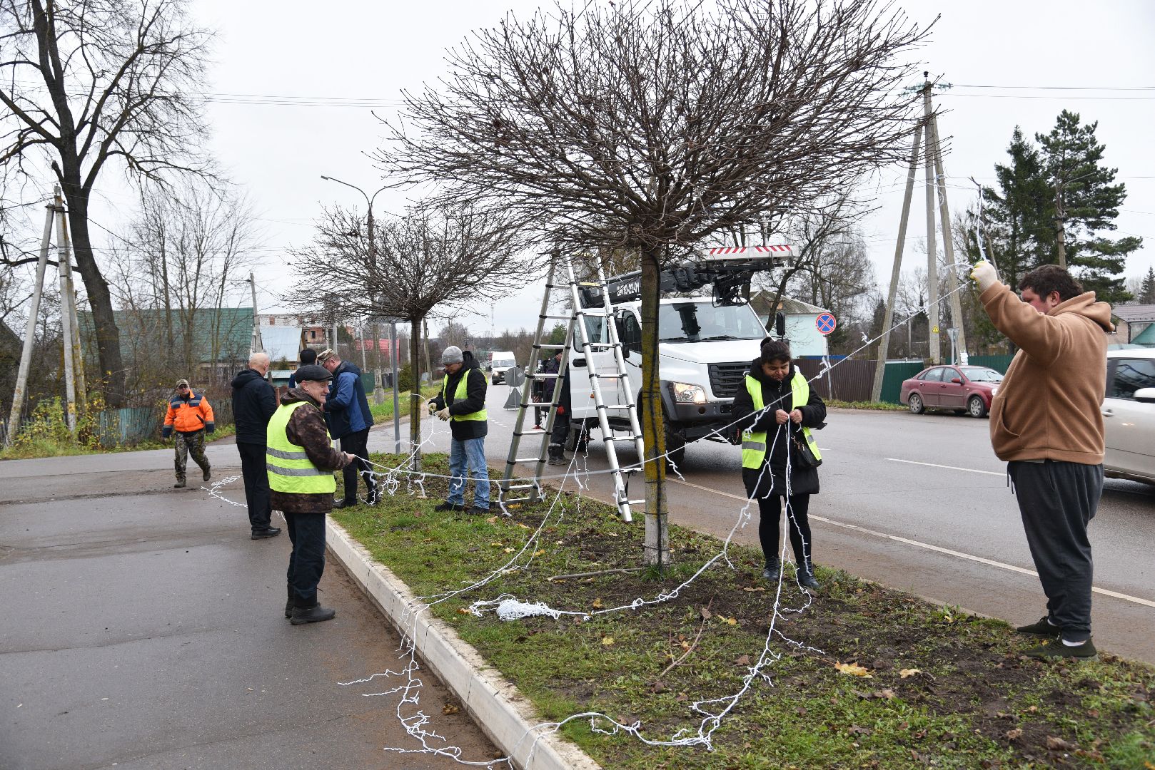 лотошино, благоустройство, новый год,
