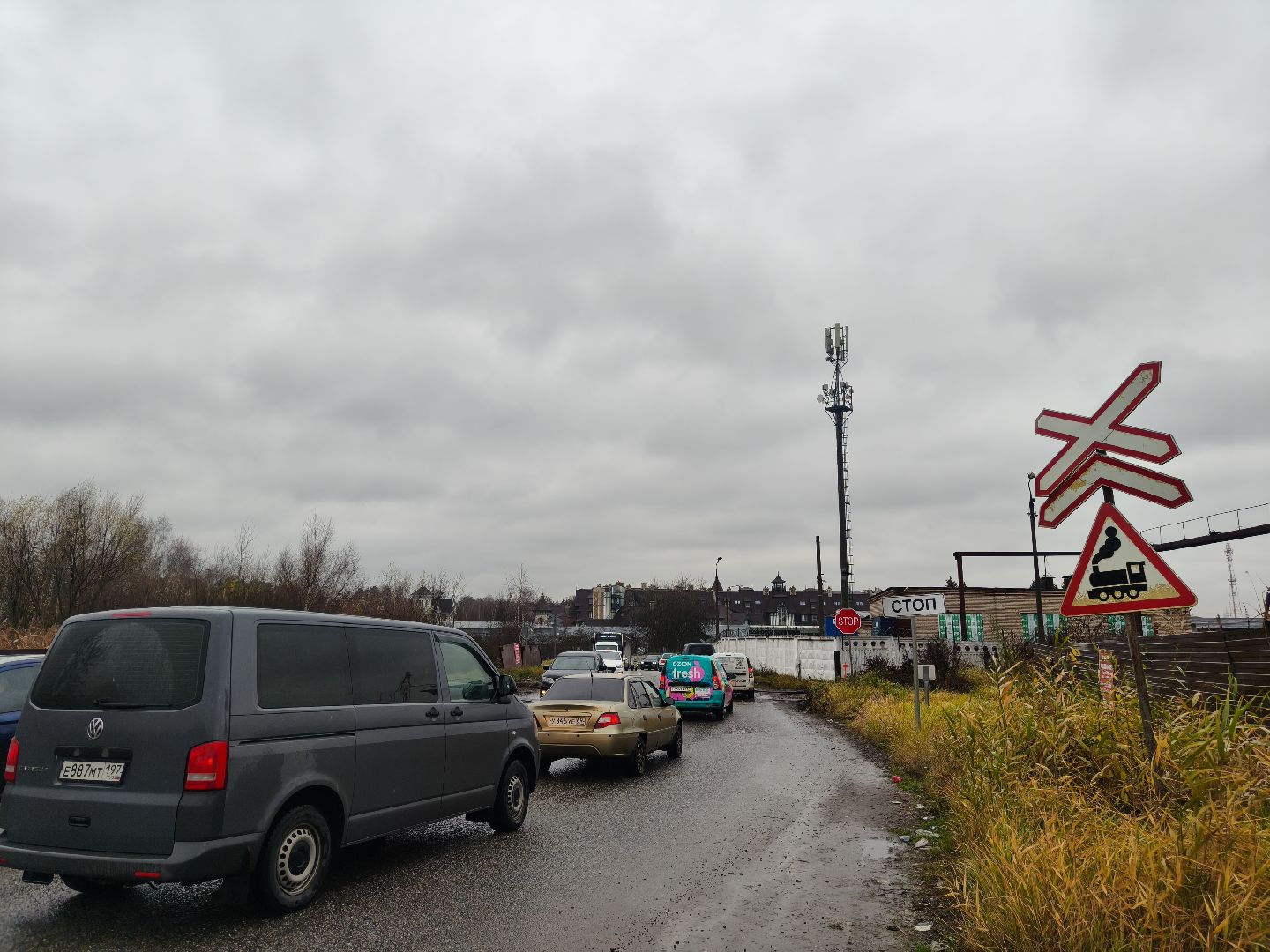 одинцово, железнодорожный переезд, пробки, ремонт,