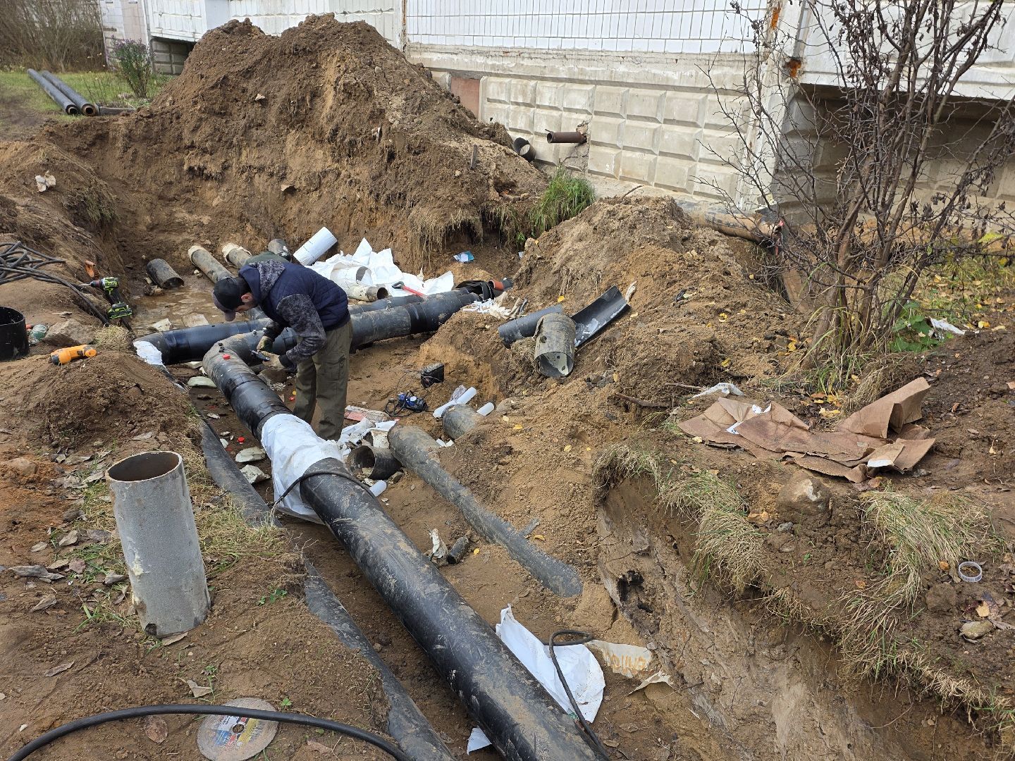 теплосети запрудня, Блаустройство,