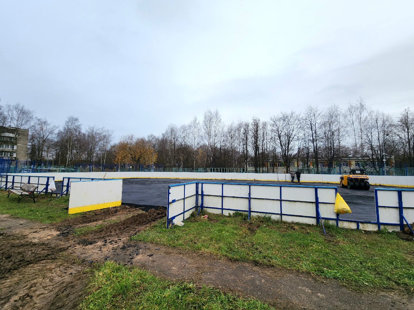 солнечногорск, стадион , ремонт, спорт,