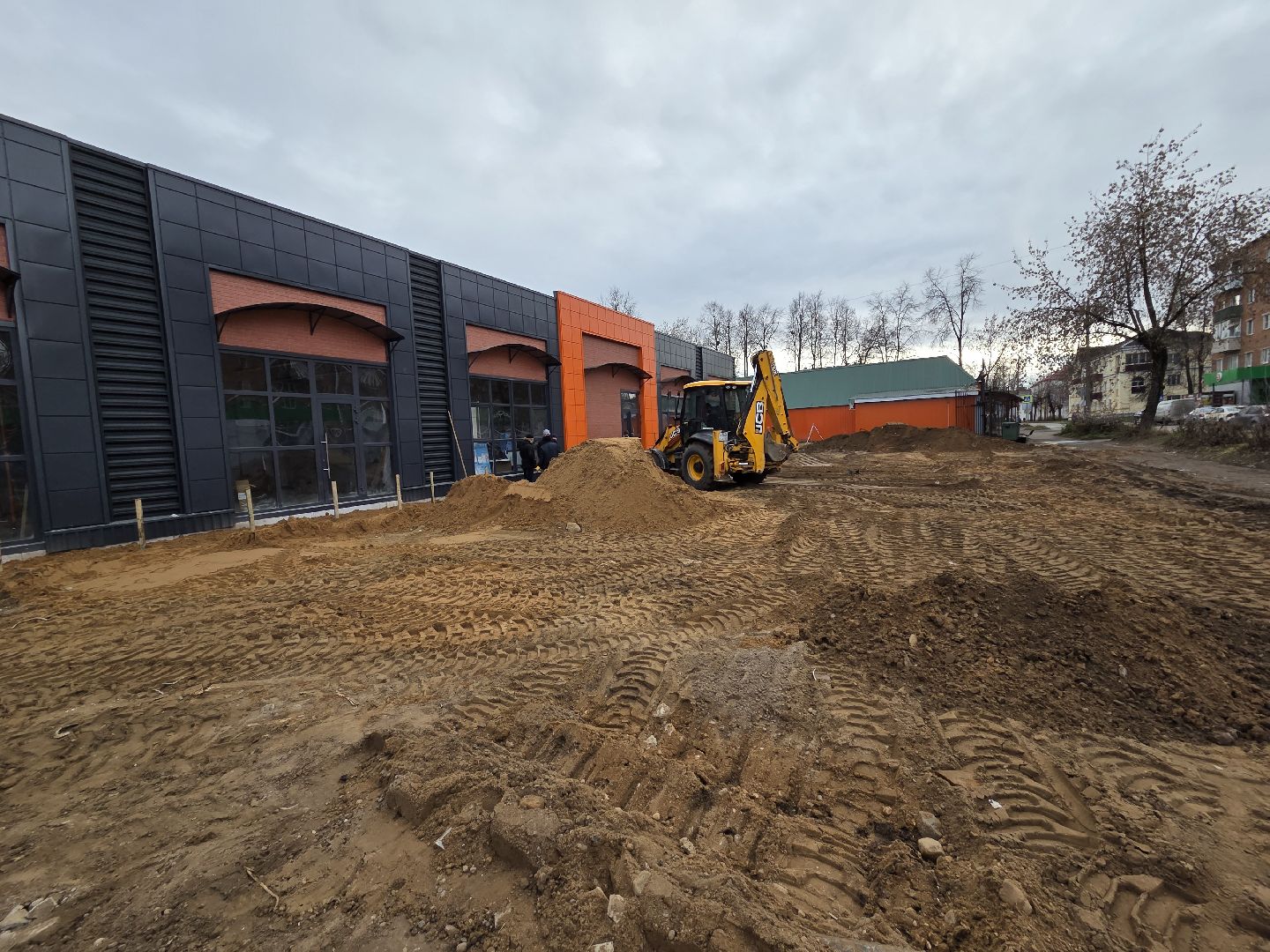 Рынок запрудня, запрудня благоустройство, Талдомскиц округ,